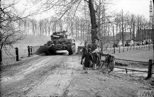 British tank is coming