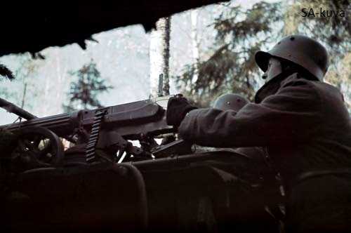 Finnish machine-gun position