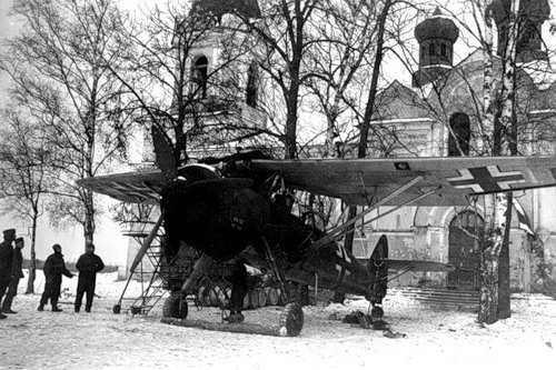 Hs-126. Winter 1942