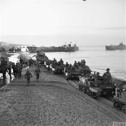 Vehicles put to shore