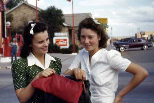 Lawton-Fort Sill Bus Station 1942