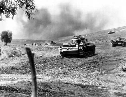 Panzer III tanks