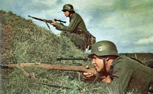 Waffen-SS snipers