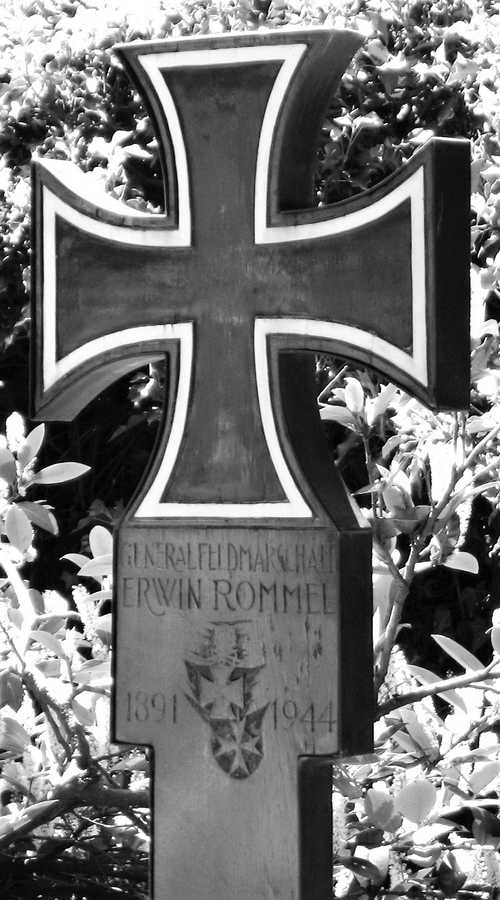 Field Marshal Rommel's grave