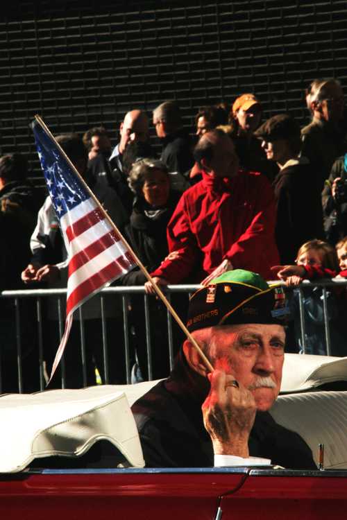 A world of his own. parade NYC 