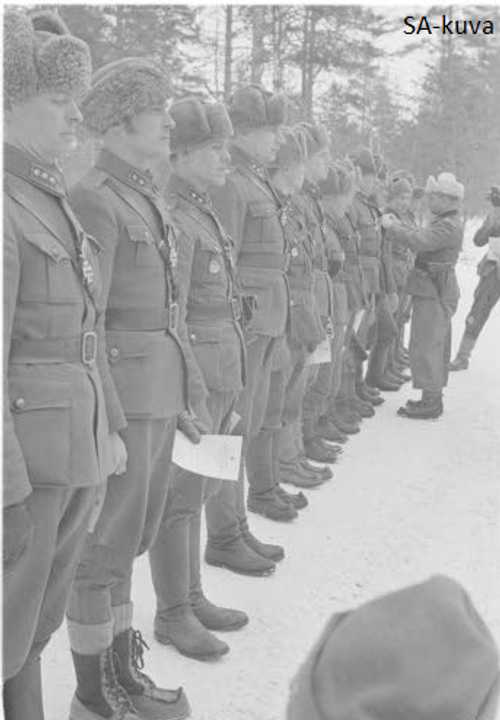 Receiving Iron crosses