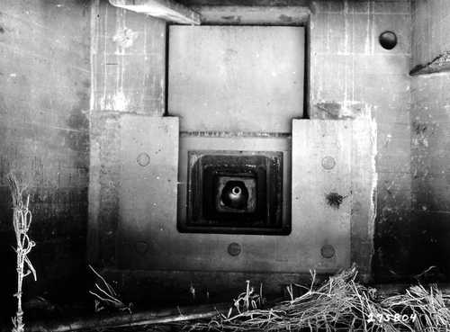 Interior of German Bunker