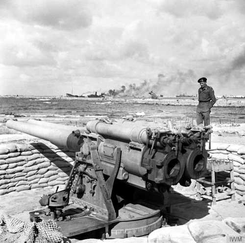 Coastal gun
