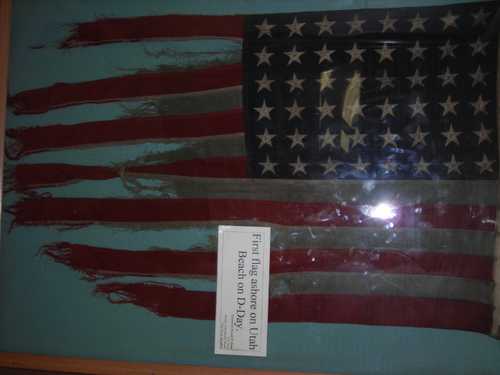 1st flag on D-Day