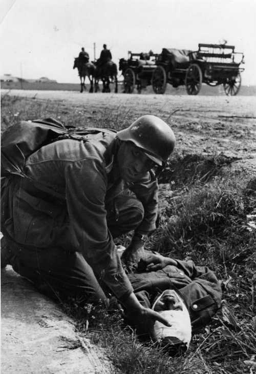 Wounded Comrade
