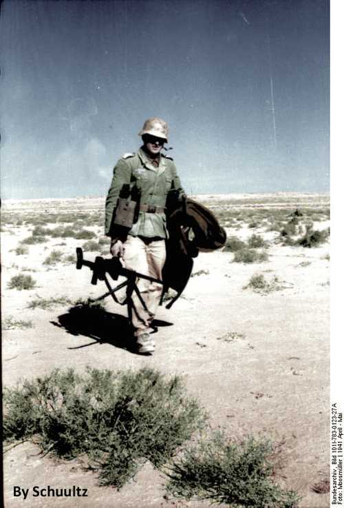 Panzerbuechse in North Africa col.