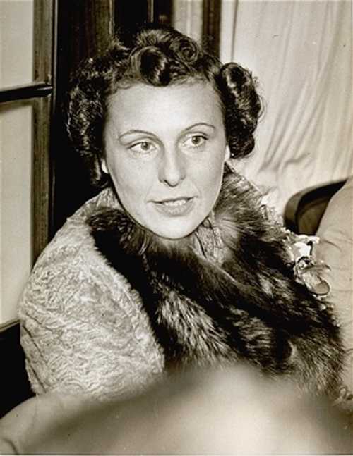 A post war photo of Leni