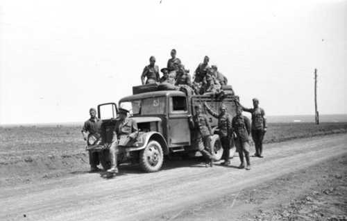 Romanian troops in Russia