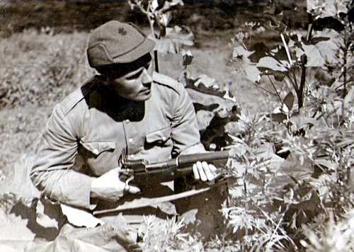 Lithuanian army soldier