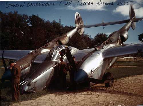 General Quesadas' P-38