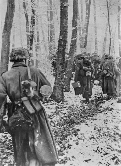 During the Battle of the Bulge