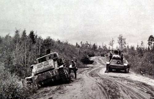 tanks put out of action