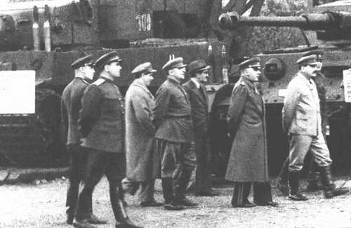 Stalin near Tiger