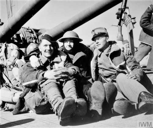 Allied servicemen