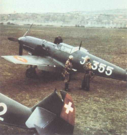 Messerschmitt Bf109E of the Swiss Air Force