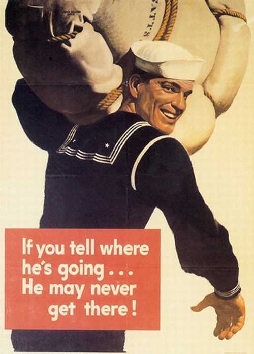 WW2 Propaganda Poster