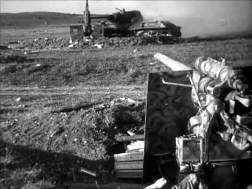 T-34 on the battery 88