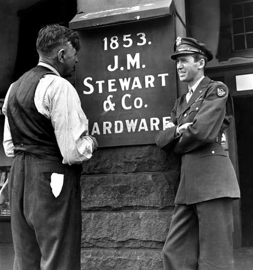 Col. Jimmy Stewart Goes Home