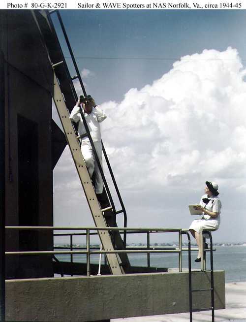 Sailor &amp; WAVE Spotters at NAS Norfolk, Va