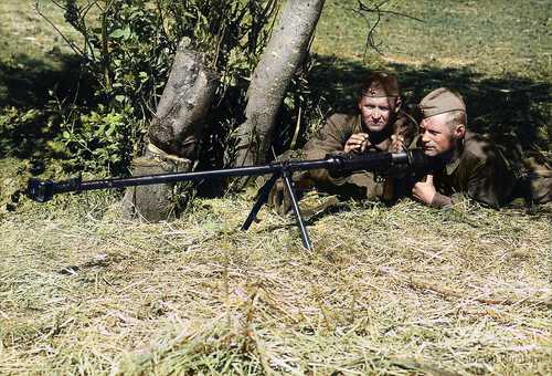 Anti-tank gunner