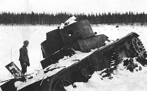 Destroyed T-26 m 1931