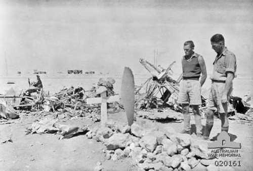 Grave in the desert