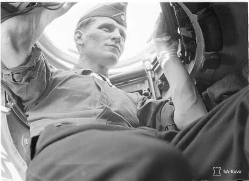 German tank commander