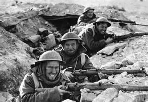 Trenches in africa