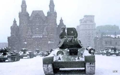 Fight for Moscow. Parade 1941