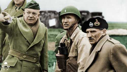 Eisenhower and Montgomery