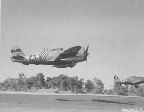 10th Air Force P-47s