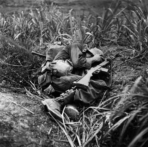 Incoming Japanese artillery