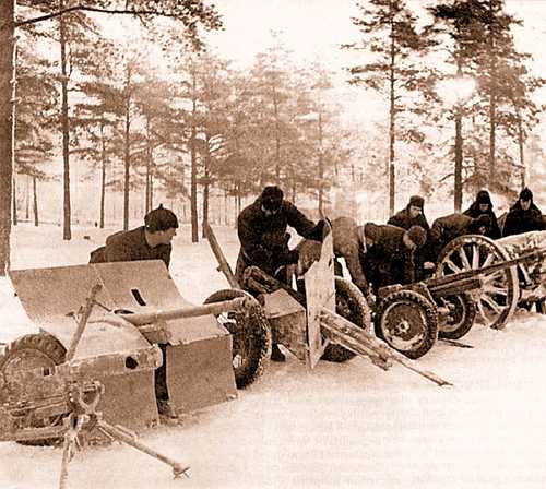 Captured weaponry