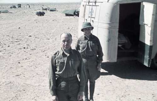 General Rommel Staff in Africa