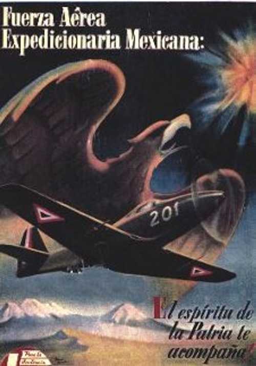 Mexican 201st squadron poster WW2