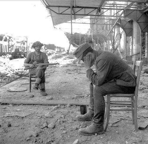 Waiting for transport
