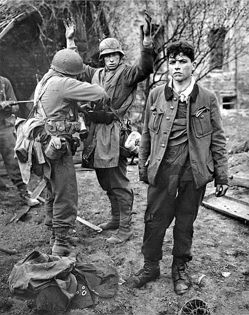 Frisking POWs
