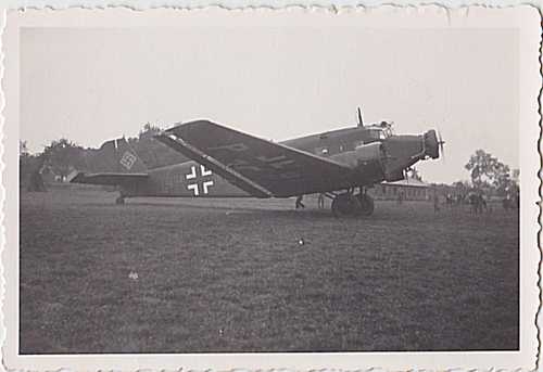 ju-52 engines running