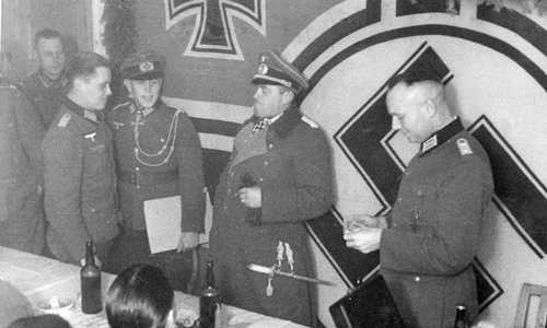 German officers in Norway