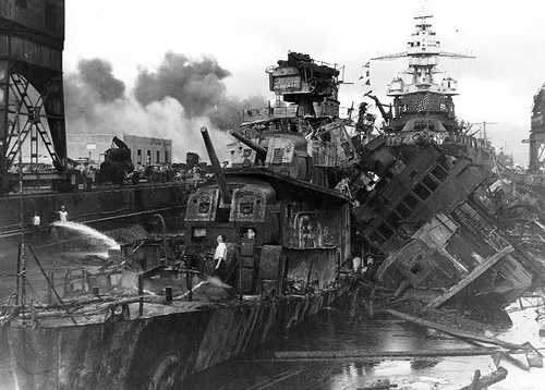Wrecks of USS Downes and Cassin