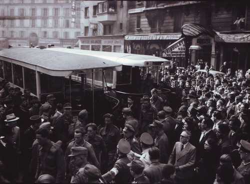 British Prisonners at Gare du Nord, Paris