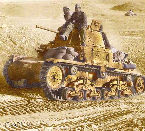 Italian Tanks North Africa