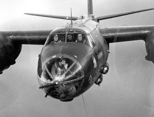 B-26 Marauder close up view