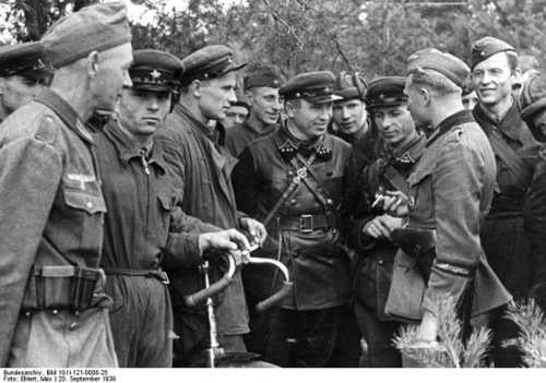 Soviet-German partition of Poland 1939