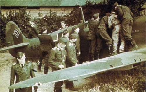 Spitfire in German Markings